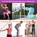 Fabric Resistance Bands for Working Out, 3 and 4 Levels Booty Bands Long Resistance Bands for Women and Men | Elastic Bands for Exercise Bands