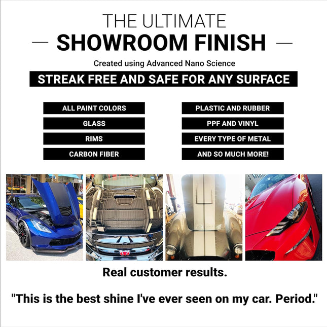 CAR GUYS Hybrid Spray Wax | Advanced Car Wax | Long Lasting and Easy to Use | Safe on All Surfaces | 18 Oz Kit with Towe