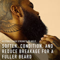 Bevel Mens Beard Grooming Kit - Includes Beard Conditioner, Beard Balm and Beard Oil to Soften, Hydrate and Strengthen Beard and Reduce Skin