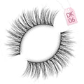 Onlyall Natural Lashes Wispy Lashes Natural Look False Eyelashes Natural Flared Eyelashes False Eye Lashes Soft Fluffy Lashes 7 Pairs D-K06, Black