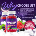 Melatonin 20Mg Gummies for Adults (120 Count) - Maximum Strength Sleep Aid with 10Mg of Melatonin per Gummy - Gluten-Free, Non-Gmo, Vegetarian,