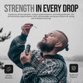 The Beard Struggle - Day Liquid Tonic Beard Oil - Silver Collection (Viking Storm) - Beard Oil for Men - Moisturize, Softens Hair, Reduces Itch -