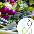8Pcs Food Grade Ties Reusable Kitchen Food Binding Bands Multi Purpose Vegetable Ties Bag Clips Sealing Organizing