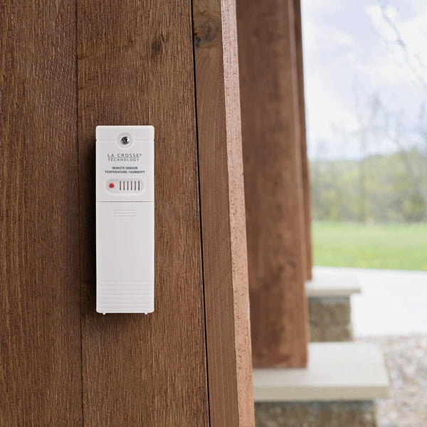 La Crosse Technology Wireless Outdoor Temperature & Humidity Sensor - Wall Mounted, Accurate, Weather Resistant, Wide Temperature & Humidity Gauge