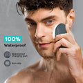 COSLUS Facial Cleansing Brush Face Scrubber : Portable Silicone Waterproof Rechargeable Face Wash Brush, 5 Cleansing Modes, Electric Deep Cleaning