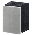 Nispira True HEPA Activated Carbon Pre Filter Compatible with Fellowes Aeramax 290 300 DX95 HF-300 Fellowes AP-300PH Air Purifier. Compared to