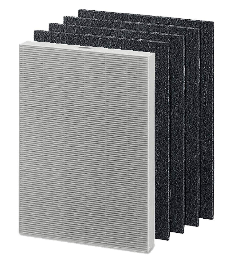 Nispira True HEPA Activated Carbon Pre Filter Compatible with Fellowes Aeramax 290 300 DX95 HF-300 Fellowes AP-300PH Air Purifier. Compared to
