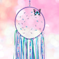 Make It Real: DIY Dreamcatcher - Purple Pink Blue Butterfly, 175 Piece All-In-One DIY Kit, Tweens & Girls, Bedroom DÃ©cor, Arts & Crafts, Make a