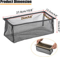 Sumnacon Floor Register Cover Trap 8 Pack Register Vent Traps for Home Floor, 4 X 10 Inch Floor Vent Screen Net Mesh Floor Register Cover for