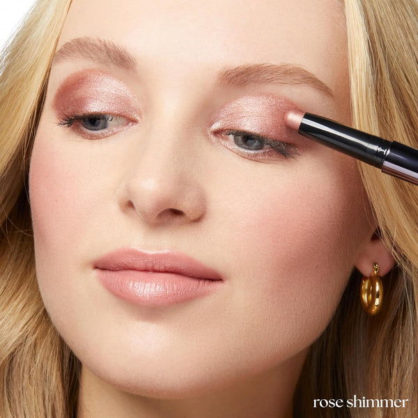 Julep Eyeshadow 101 CrÃ¨me-To-Powder Waterproof Eyeshadow Stick â Rose Shimmer â Long-Lasting, Crease-Proof, Pearlescent Rose Shimmer Cream