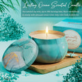 Birthday Gifts for Women Friendship, Ocean Relaxing Spa Gifts Basket for Women Self Care Gifts, Thank You Gifts Bath Set Mothers Day Gifts for Mom