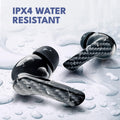 True Wireless Earbuds with Charging Case - Designed and Engineered in the USA - Ipx4 Water Resistant Bluetooth Earbuds Compatible with Apple and