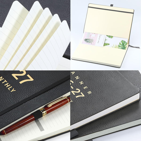 2025-2026 Planner - July 2025 - June 2026, Planner 2025-2026 Daily Weekly and Monthly, 8.5" X 11", Pen Holder, Calendar Stickers, Pocket, 25 Notes