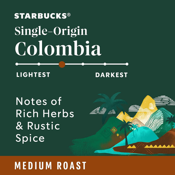 Starbucks via Ready Brew Colombia Coffee, 50-Count