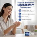 OWELL NATURALS Neuropathy Cream Extra Strength Nerve Relief Cream for Foot, Hands, Legs, Toes with Arnica, Vitamin B6, Aloe Vera, MSM - Made in USA
