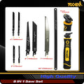 8-In-1 Multi Blades Hand Saw, Drywall Cutter. Hacksaw. Long Blade Hand Saw, Jab Saw, for Cutting Drywall, Sheetrock, Wood, Metel, Plastic,