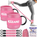 Ankle Resistance Bands with Cuffs for Working Out, Resistance Bands for Women, Exercise Bands for Leg and Glute, Booty Workout Equipment for