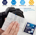 MED PRIDE 100 Pre-Moistened Anti-Fog Lens and Screen Cleaning Wipes for Eyeglasses, Touchscreens, Camera Lenses; Quick-Dry, Scratch-Free,