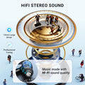 Wireless Earbuds Headphones Bluetooth 5.3 with 4 ENC Noise Cancelling Mics,Hi-Fi Stereo in Ear Ear Buds with LED Screen,42H Duration Playback,Ipx6