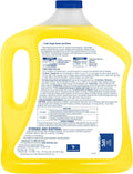 Lysol Multi-Surface Cleaner, Sanitizing and Disinfecting Pour, to Clean and Deodorize, Sparkling Lemon and Sunflower Essence, 90 Fl Oz