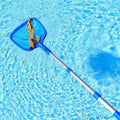 Pool Skimmer - Pool Net with 3 Section Pole, 48 Inch Pool Skimmer Net with Pole Total Length, Pool Nets for Cleaning, Fine Mesh Net Pool Skimmer