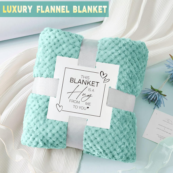 Mothers Day Gifts for Mom, Get Well Soon Gifts Self Care Gifts, Gardenia Spa Gift Basket Care Package with Blanket, Christmas Valentines Birthday
