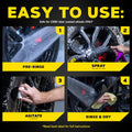 Meguiar'S Hot Rims Wheel & Tire Cleaner, Powers through Brake Dust & Grime â 24 Oz Spray Bottle