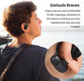 TOZO Openego True Wireless Open Ear Headphone, 5.3 Bluetooth Sport Earbuds with Earhooks for 80H Playback with Digital Display, 32 EQ Modes Dual