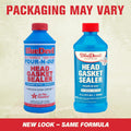 Bluedevil Products 00209 Pour-N-Go Head Gasket Sealer - 16 Ounce