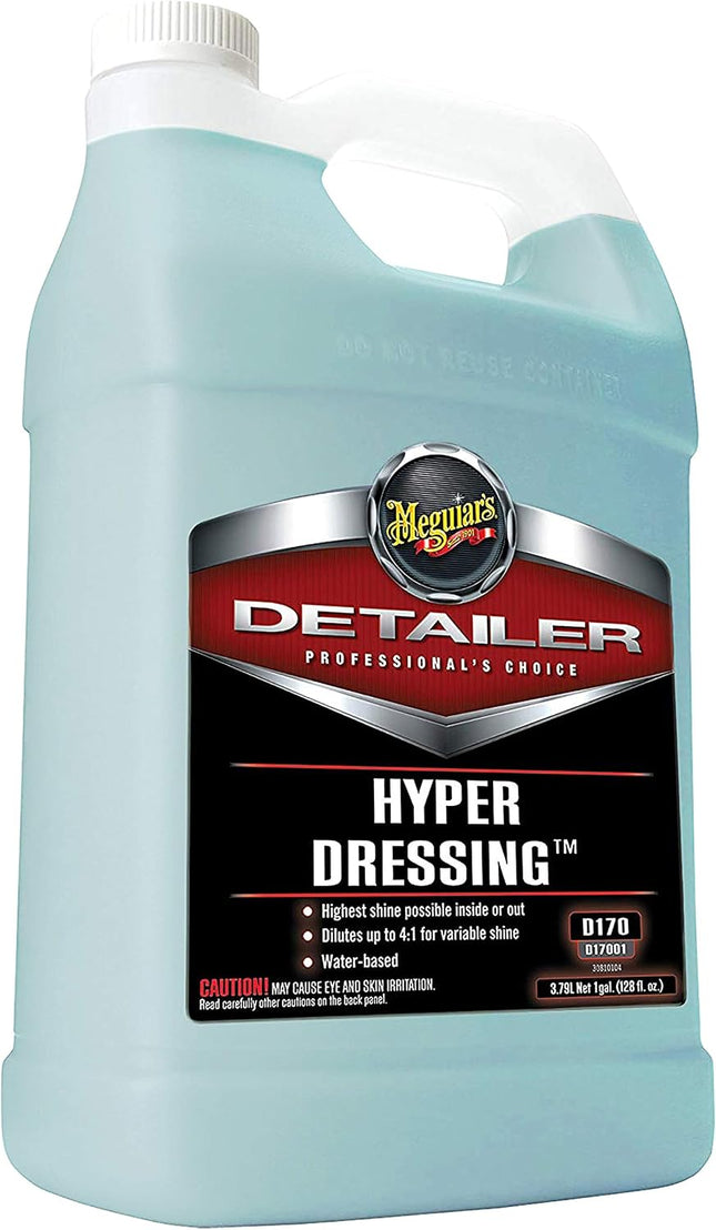 Meguiar'S D17001 Hyper Dressing - 1 Gallon â Give Your CarâS Trim Pieces the Best Shine & Gloss