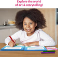 Skillmatics Storybook Art Kit - Create Fairytale Stories, DIY Craft & Writing Kit with 300+ Stickers, Scrapbooking & Journal Activity, Gifts for