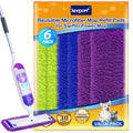KEEPOW Power Mop Refill Pads for Swiffer, Power Mop Pads for Swiffer Power Mop Wood Floor Cleaning, Microfiber Power Mop Reusable Pads for