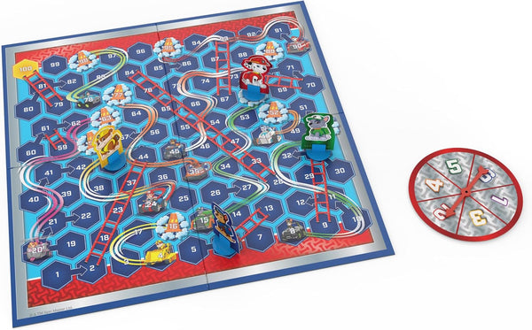 Spin Master Games, PAW Patrol Pups âN Ladders Game, PAW Patrol Toys, Classic Activity Toy, for Kids & Family, 2-4 Players, for Ages 4 & Up