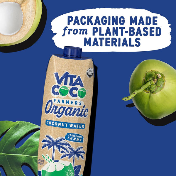 VITA COCO Organic Coconut Water, 33.8 FZ