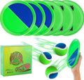 Outside Toys for Kids Ages 4-8 - Toss and Catch Ball Set, Kids Outdoor Games Yard Games for Kids and Adults with 6 Paddles and 3 Balls Toys for 3
