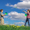 Outside Toys for Kids Ages 4-8 - Toss and Catch Ball Set, Kids Outdoor Games Yard Games for Kids and Adults with 6 Paddles and 3 Balls Toys for 3