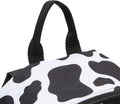 Zodaca Cow Print Mini Backpack for Women, and Girls, Small Shoulder Bag for School, Travel, Day Trips, Concerts, and Festivals, Cow Mini Backpack