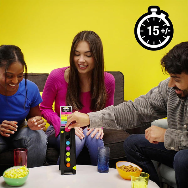 Drop Trivia Game | Electronic Party Game with Voice and Sounds | Ages 13+ | 2 or More Players | 15 Mins. | from Trivial Pursuit | Party Board Games