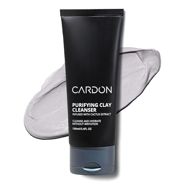 Cardon Men'S Deep Pore Cleaning Clay Face Wash, 4X Better than Charcoal, Oily, Acne-Prone Skin | Korean Premium Skin Care | Remove Face Oil &