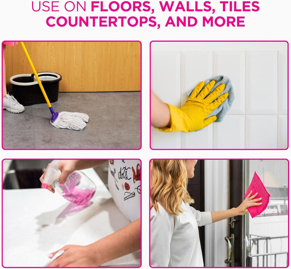 Stardrops - the Pink Stuff - the Miracle All Purpose Floor Cleaner - Pack of 2, 67.6 Fl Oz (82375)