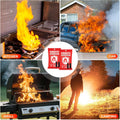 DIBBATU Fire Blanket for Home and Kitchen, Fire Blankets Emergency for Home, Emergency Fire Blankets Retardant for House, Fireproof Blanket,