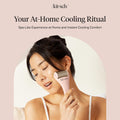 Kitsch Ice Roller for Face – Stainless Steel Ice Face Roller to Reduce Puffiness, Redness & Headaches – Cooling Facial Roller for Skin Care,