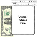 Habit Tracker Planner Sticker 30 Stickers per Sheet -Health Goal Tracking Planning Productivity - Bujo Vertical - Todo Todo Checkbox Checklist