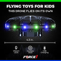 Force1 Scoot LED Hand Operated Drone for Kids or Adults - Hands Free Motion Sensor Mini Drones, Easy Indoor Flying Orb Ball Small UFO Toy for Boys