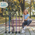 Walking Cane Foldable for Men & Women Seniors for Balance,Self Standing Folding Cane,Height Adjustable Anti-Slip Lightweight Alloy Walking Stick