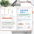 JUBTIC Mood Tracker Journal, Mental Health Journal for Women, 100-Day Self Care & Anxiety Journal with Wellness Tracker and Monthly Reflection,