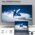 BENFEI HDMI to VGA 6 Feet Cable, Uni-Directional HDMI Computer to VGA Monitor Cable (Male to Male) Compatible for Computer, Desktop, Laptop, PC,