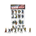 Arcknight Flat Plastic Miniatures: Mankind Horde; 31 Unique Human-Themed Enemy Minis for DND 5E and Pathfinder; Affordable, Skinny Figurines for