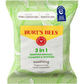 Burt'S Bees, Aloe Vera Face Wipes, for Sensitive Skin, Soothing Makeup Remover & Facial Cleansing Towelettes, 30 Count (1 Pack)