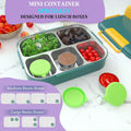 6X1.6 Oz Salad Dressing Containers with Lids, Small Leakproof Reusable Stainless Steel Salad Dressing Container to Go for Lunch Boxes,Sauce